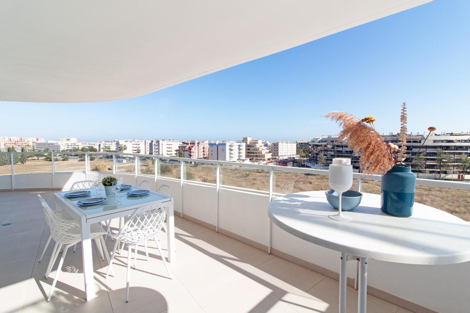 Global Properties, Moderno Apartamento Con Gran Terraza Y Vistas Al Mar Canet d'En Berenguer Exterior foto